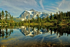 Reflection Lake at Mount Baker Washington